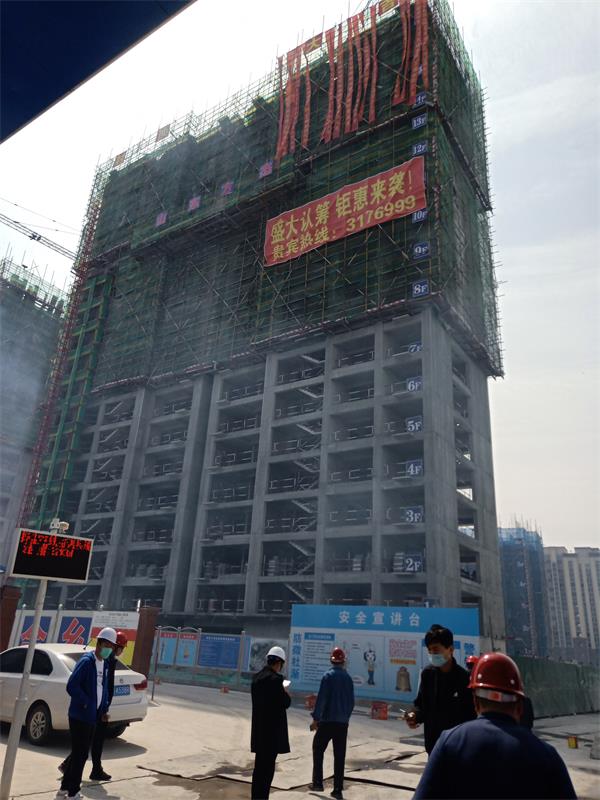 济宁金乡桂花园北区项目施工进度图(图9)