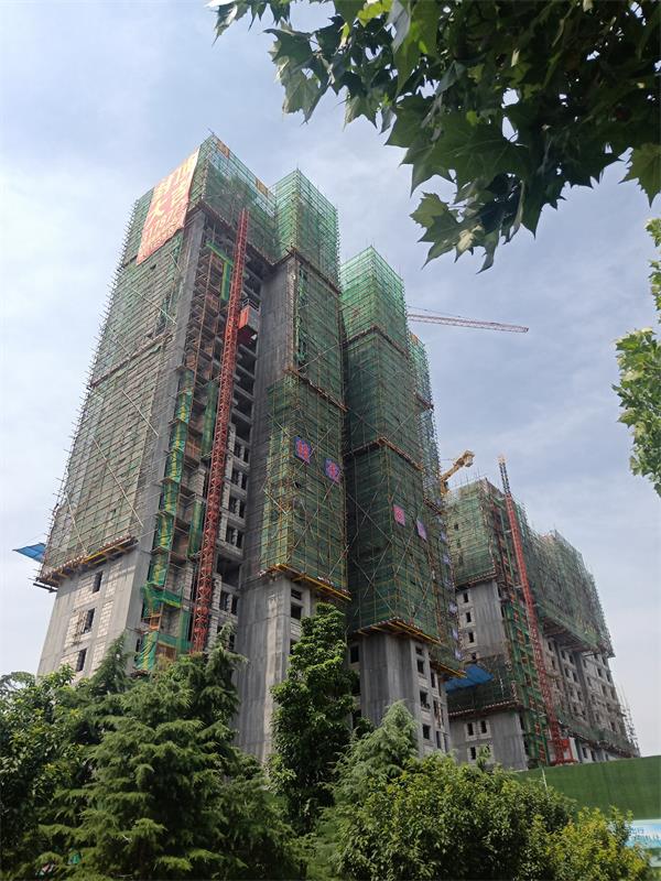济宁金乡桂花园北区项目施工进度图(图6)